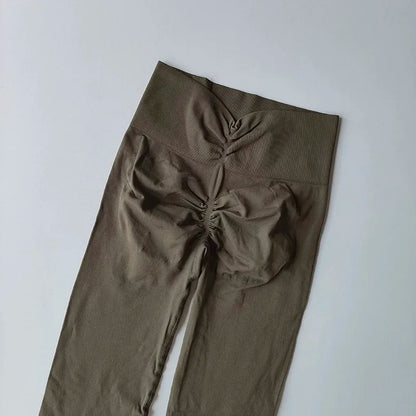 Women's Fitness Yoga Pants New High Waist and Waist Lifting Hip Fitness Pants Women's High Elasticity Speed Drying Tight Sports