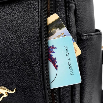 Women Large Capacity Backpack High Quality Leather Vintage Bags for Women School Bags Travel Rucksack Ladies Bookbag Knapsack