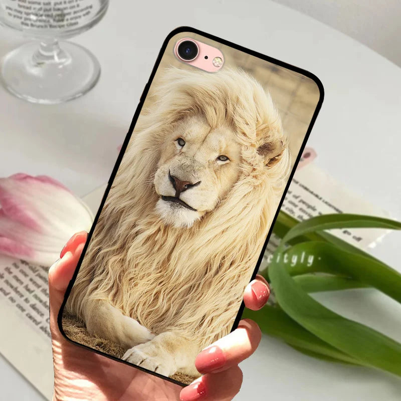 For iPhone 6S 6 Case Silicone Soft Back Phone Cover For iPhone 7 7Plus 6 6S Plus Silicon Cases For iPhone 8 8 Plus Fundas Bumper