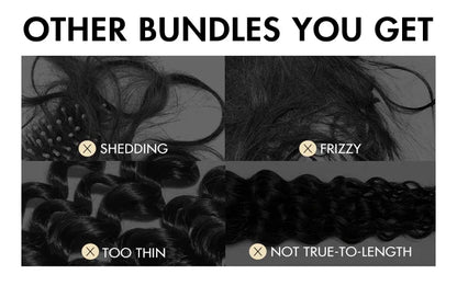 30 Inch Loose Wave Bundles 100% Human Hair Natural Black 14-32 Remy Hair Extensions Raw Hair Bundles For Women 10A Thick Bundles