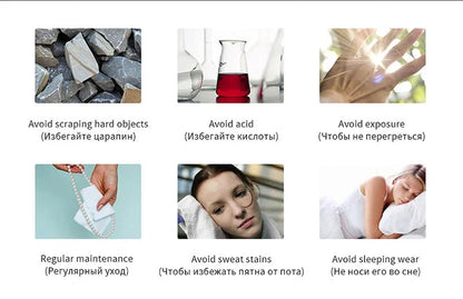 Men's Bead Necklace 925 Sterling Silver 18K Gold 6MM Fine 18 Inches Necklace For Women Fashion Charm Jewelry Accessories