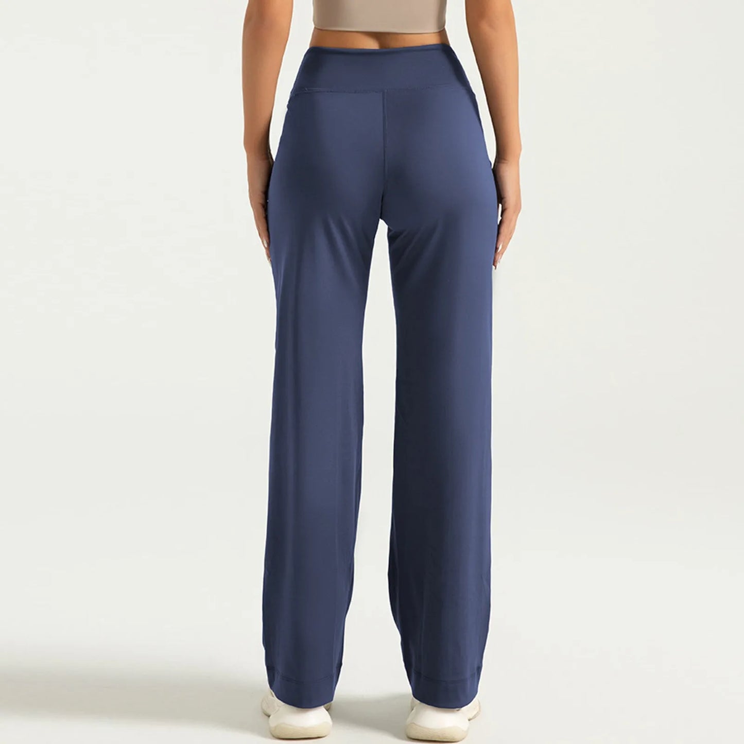 Womens Yoga Pants Wide Leg Pants With Pockets Casual Trousers Elastic Waist Sweatpants Pant for Women Women’s Pants Women’s Pant