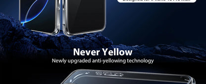 2pcs Ultra-thin Clear shockproof Phone Case for iPhone 16 15 14 13 12 11 Pro Max 14 15 16 Plus iPhone protector Silicone Cover