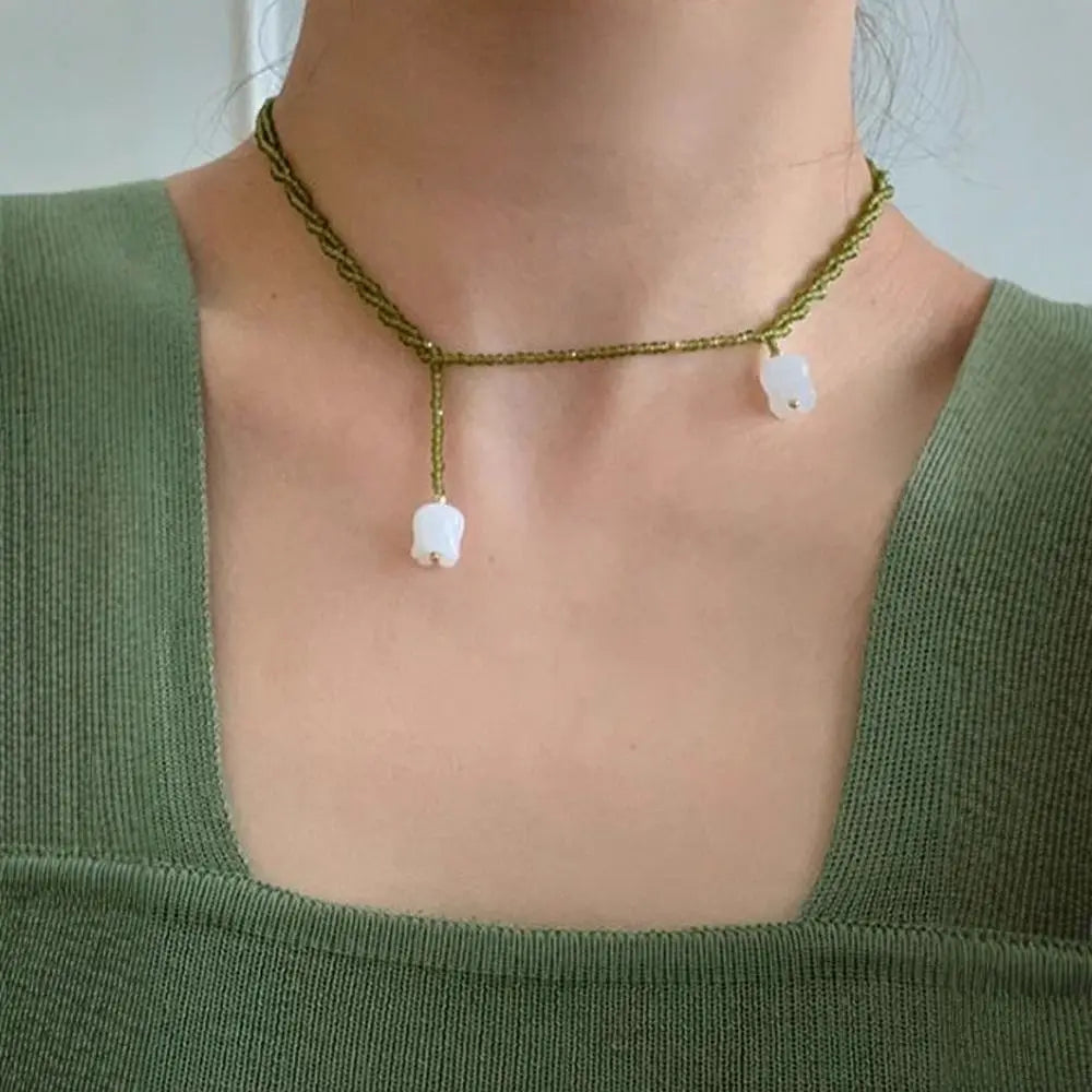 Pearl Necklace Women Long Crystal Beads Sweater Collares Necklace Baroque Beades Pendant Neck Jewelry 2025 Accessories