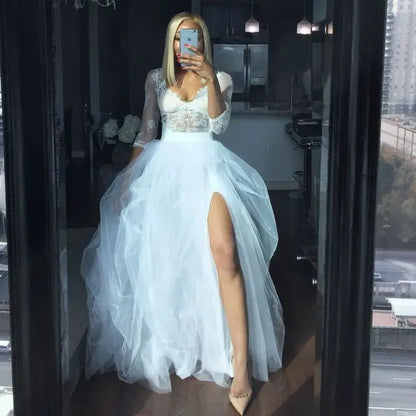 Women Skirts Vintage Spring Summers Pleated Party Long Skirt Black Adult Tutu Dancing Fahion Female Skirts Faldas Mujer Tulle