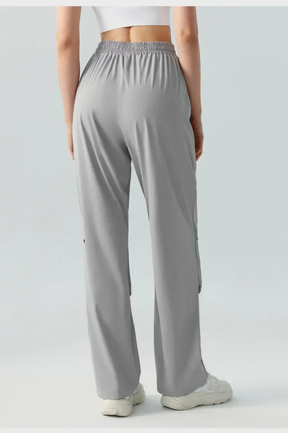 al yoga women's leggings Yoga Straight Leg Pants Loose Athletic Casual Quick Dry Fitness Pants