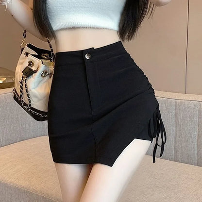 Woman Skirt High Waist New In Summer 2024 Skirts for Women Cheap Premium Luxury Elegant Chic Stylish Clothing Trend Aesthetic V