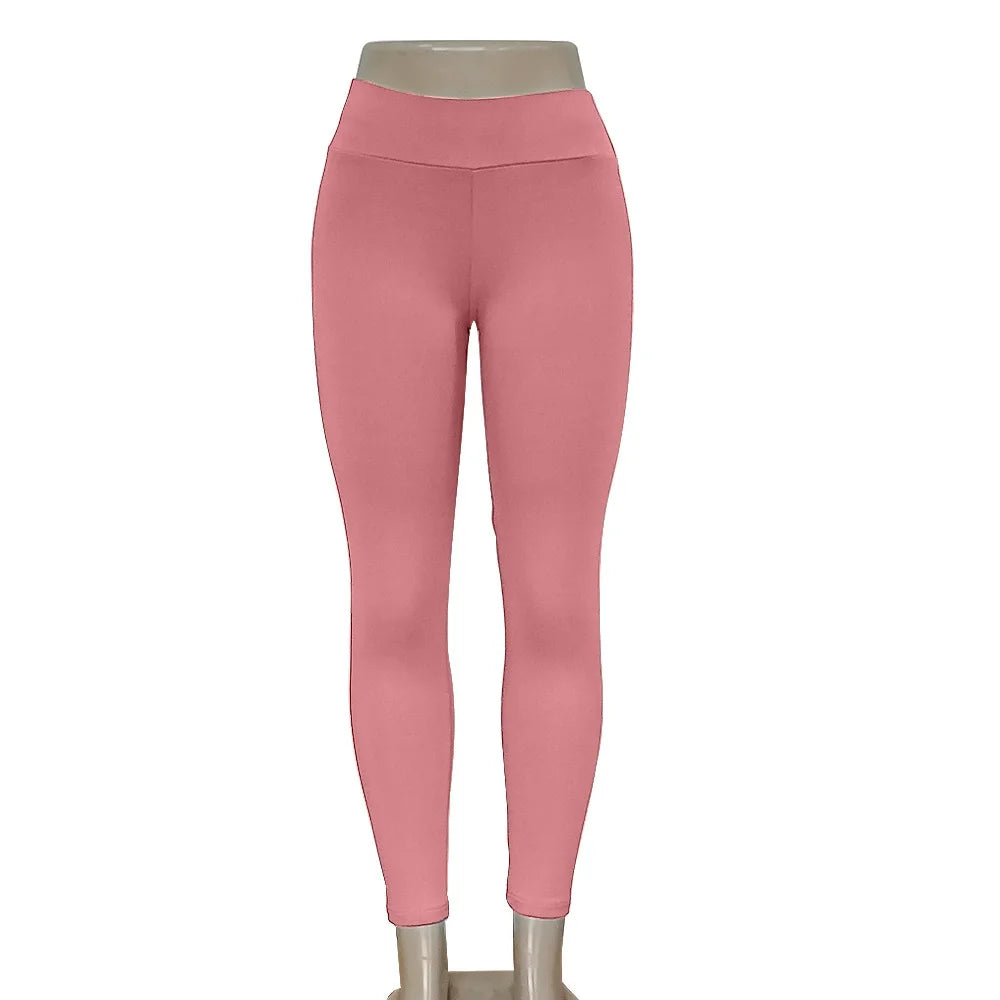 Women Sports Yoga Pants Push Up Impact Leggings High Waist Tummy Control  Fitness Workout wear Scrunch Bum Tights Gym