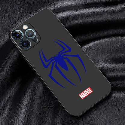 phone Cases for iphone 14 case 11 12 15 Pro XS Max 8 13 Mini X SE 7 16 Plus funda Antiscratch cover Spider Man Fashion Cool Logo