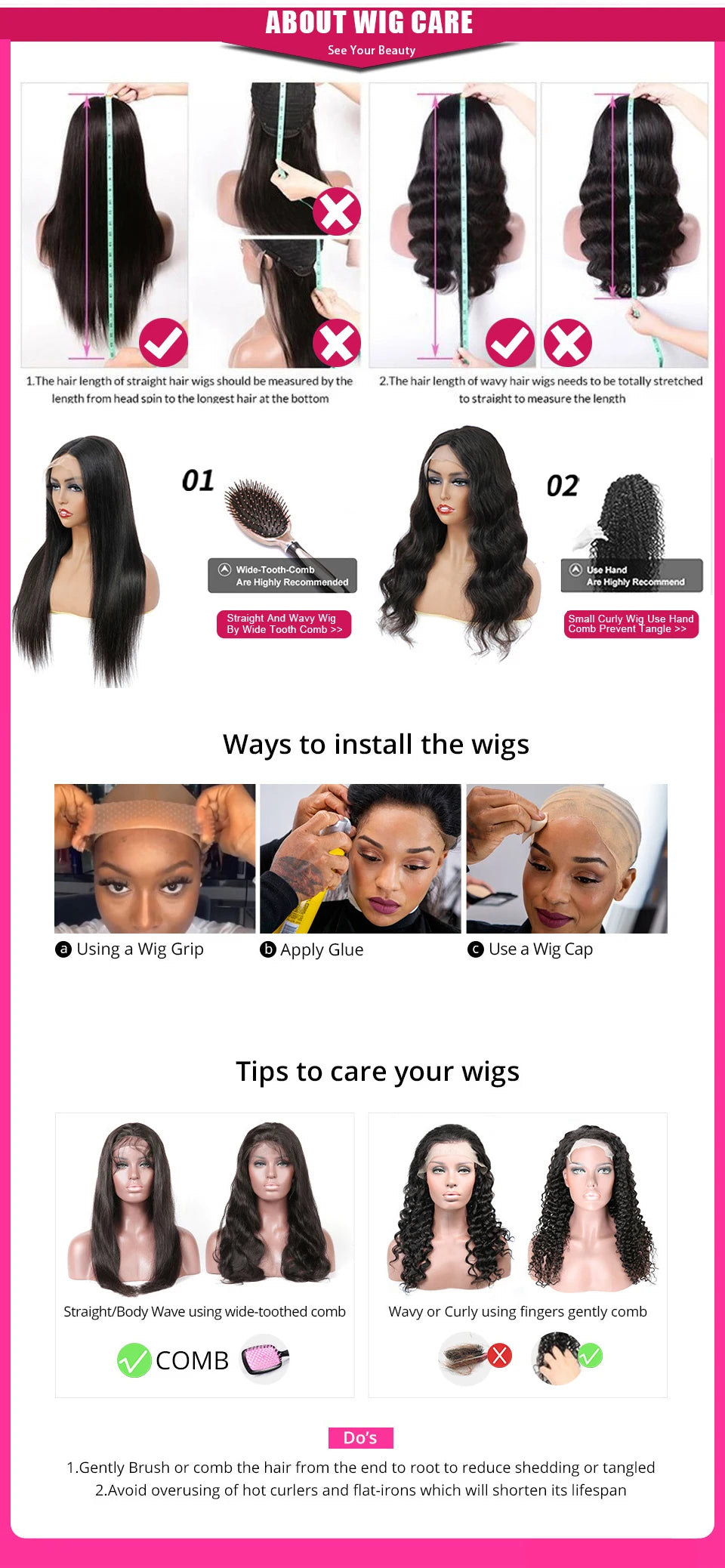 FUGANGXIU-Pixie Cut Wig  180% Density Lace Front Water Wave Wig 13X4 Full Lace Wig Bob Wig Human Hair Wigs For Women Pre Plucked