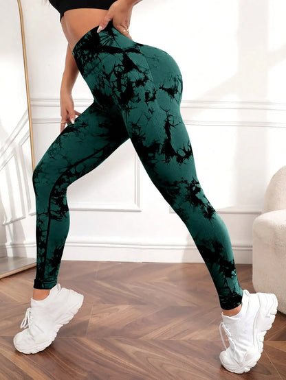 Women Yoga Pants Sport Leggings Seamless High Waist Push Up Woman Tights Fitness Workout Leggins Gym Clothing