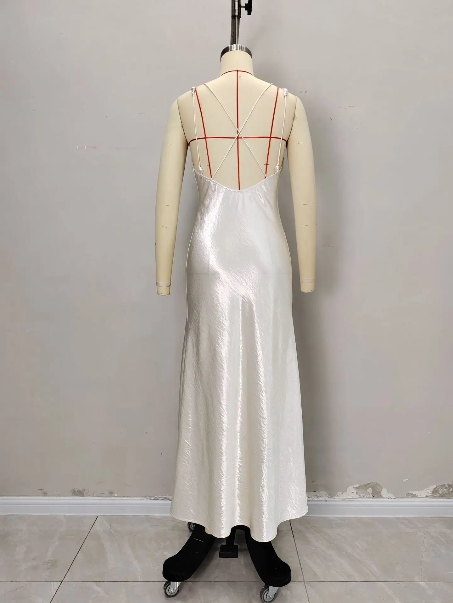 Fashion Women Dresses Exquisite  Chic Prom Gowns High Quality Elegant Sleeveless Ankle Length Slim Fit Evening Party Dresses