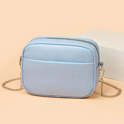 Women Travel Tote Bags PU Leather Underarm Bags Fashion Simple Solid Color Portable Adjustable Strap Female Handbags