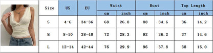Women Tank Tops with Lace Y2k Cutecore Bow V Neck Skinny Fit Navel Solid Color 2000s Vintage Clothing