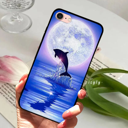 For iPhone 6S 6 Case Silicone Soft Back Phone Cover For iPhone 7 7Plus 6 6S Plus Silicon Cases For iPhone 8 8 Plus Fundas Bumper