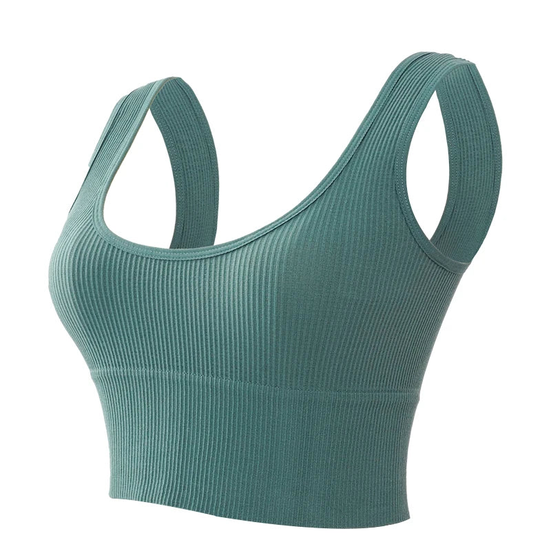 Women Tank Tops Streetwear Push Up Cropped Top for Female Padless Bralette Sexy Backless Lingerie Fashion Solid Camisole Girl