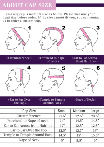 WOWANGEL Reddish Brown Pre Cut Glueless Wig Human Hair Ready To Wear 5x5 HD Lace Closure Water Wave Curly Wigs Wear To Go