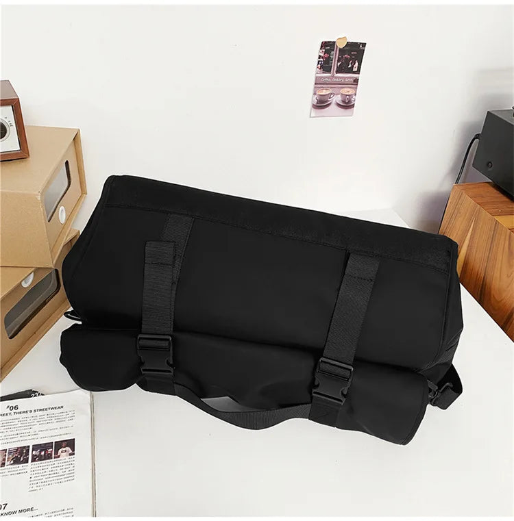 Fashion Travel Bags For Women Large Capacity Men's Sports bag Waterproof Weekend Sac Voyage Female Messenger Bag Dry And Wet