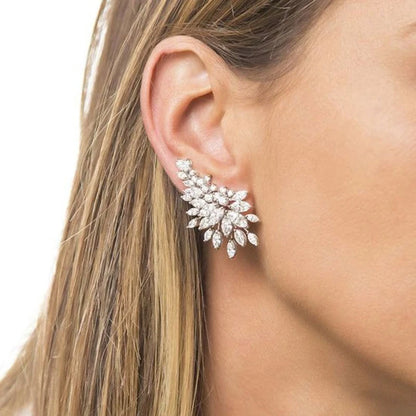 New European and American Design Earrings with Personality, Niche Fashion, Elegant Personality, Light Luxury Jewelry Accessories