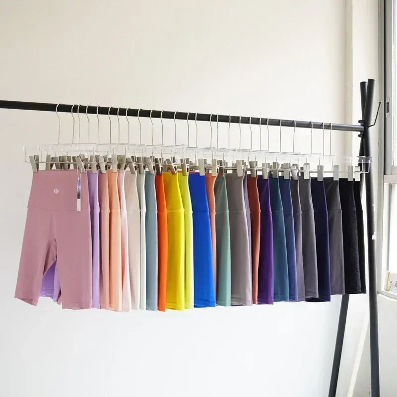 Five Yoga Pants Women Skinny High Waisted Hip Lifting Fitness Yoga Shorts