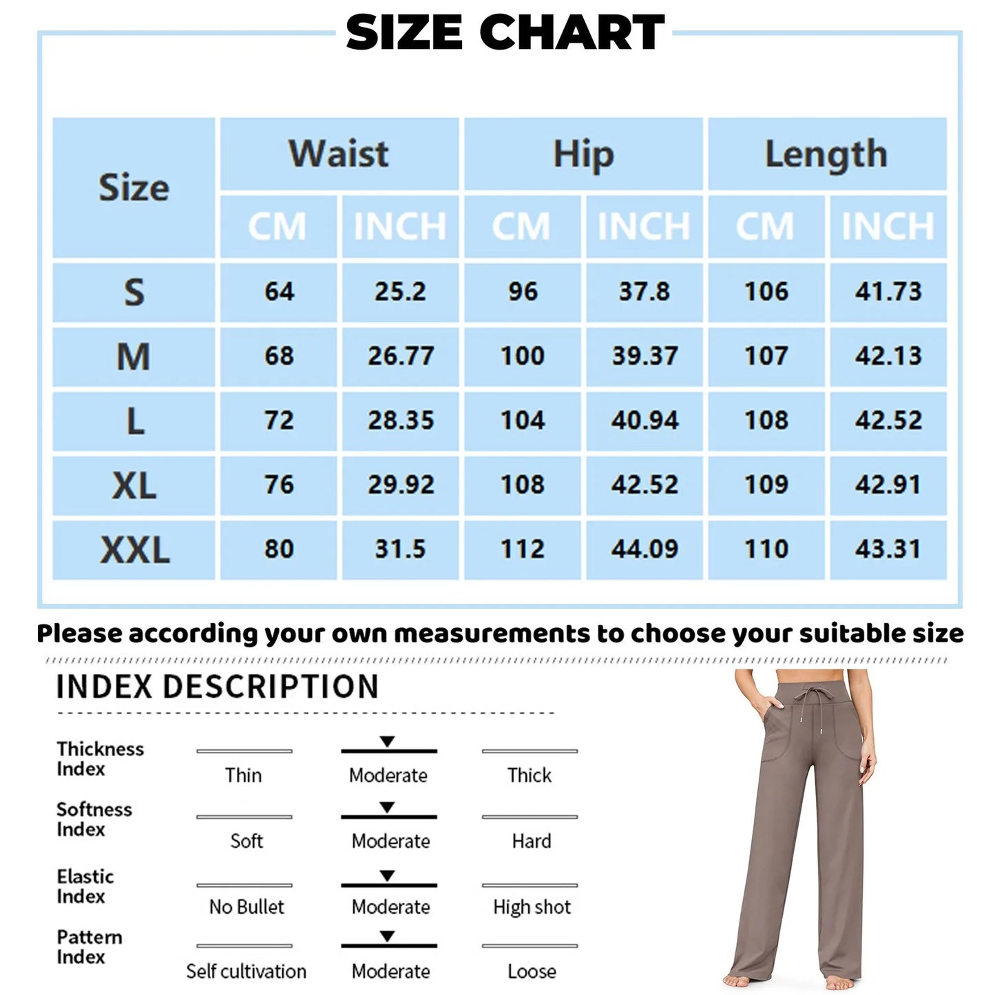Wide Leg Pants For Women Yoga Pants High Waist Sweatpants With Pockets Stretch Pants Comfy Workout Sports Sweatpants