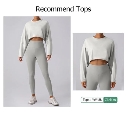 Women's Quick-drying Yoga Pants 2025 High Waist Nude Feeling Gym Leggings Hip Lift Fitness Workout Leggings Running Sports Pants