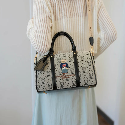 New Women Pillow Bag Large Capacity Fashion Lightweight Luggage Travel Bag Designer Retro Female Handbag Shoulder Crossbody Bags