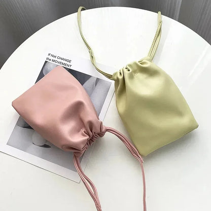 Women Handbags Female Pu Leather Shoulder Bags Large Capacity Crossbody Bags Solid Flap for Women Portable Phone Purse