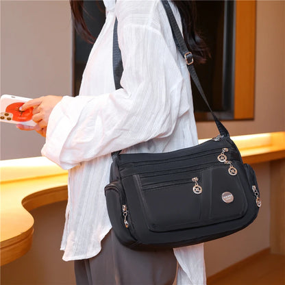 New Women Bag Nylon Waterproof Messenger Bags For Lady Crossbody Shoulder Bag Casual Handbags High Quality Multifunctional