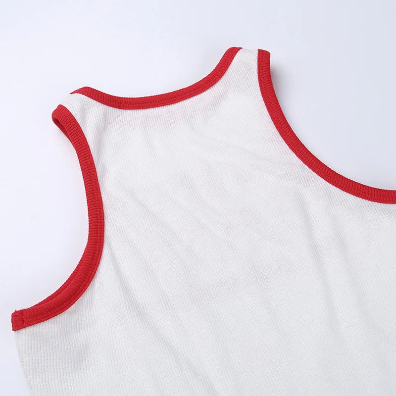 y2k Women Tops For Women Sexy Crop Tops Summer Sleeveless Sweet Tops Cloth Top women Summer Y2K Tops For Women traf 2023 woman