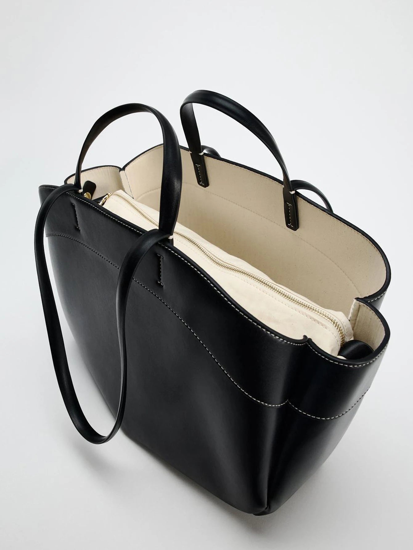 Women Tote Bag Underarm Pouch Large Capacity Pu Leather Shoulder Bag Retro Crossbody Bag Casual Portable Bucket Bags Handbag