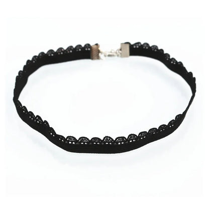 Gothic Choker Necklaces for Women Clavicle Collares Fashion Jewelry Bijoux Colier Necklaces Smile Pendants Fashion Neck Jewelry