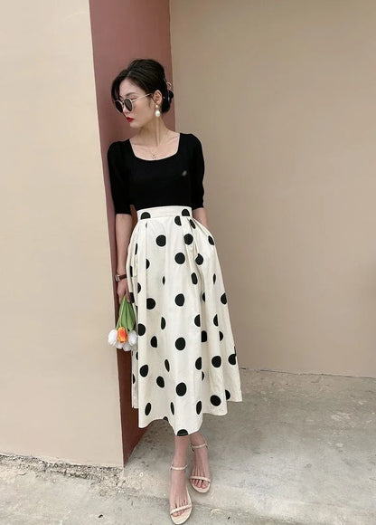 Skirts for Women Chic and Elegant High Waist New In Woman Skirt Clothing Trend 2024 Y2k Vintage A Line Casual Modest Streetwear