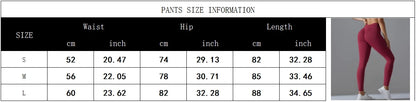 Yoga Leggings Seamless Gym Leggings Women Yoga Pants Sexy High Waist Booty Lifting Leggings Women Running Cycling Fitness Wear
