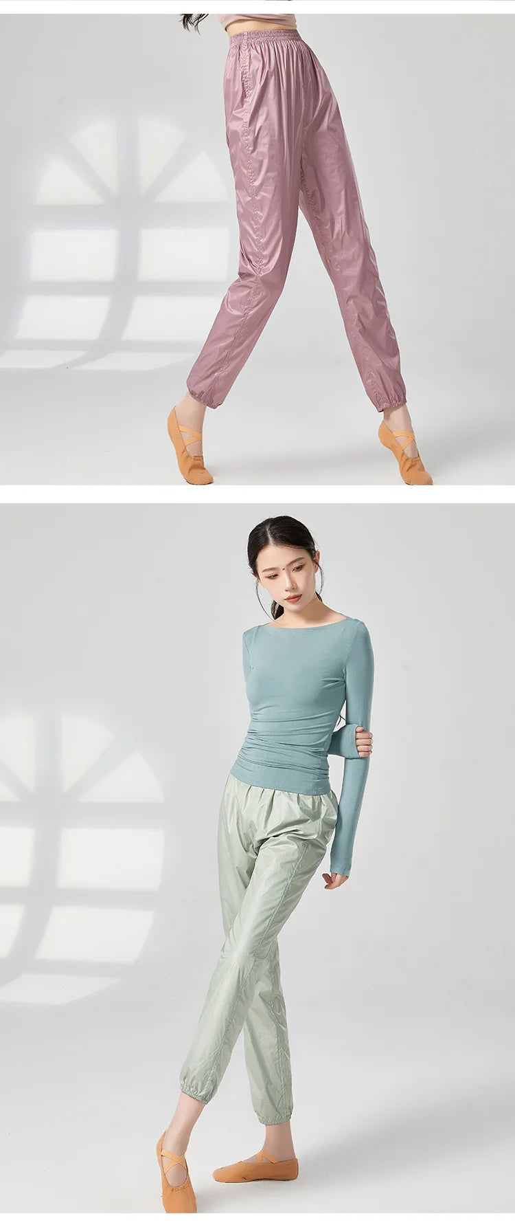 Ballet Pants Woman Yoga Leggings Fitness Yoga Pants Girls Sport Pants Dance Pants Nylon Dance Warm Up Fitness Pants Women