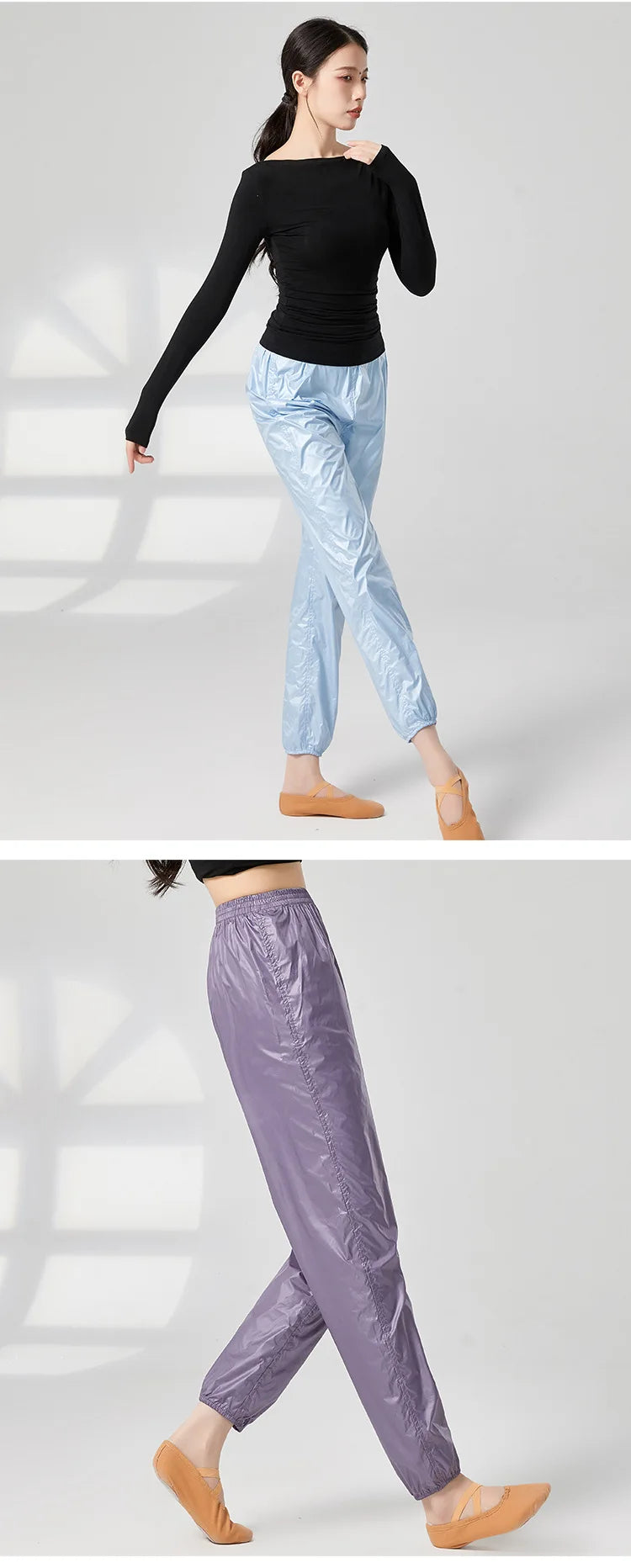 Ballet Pants Woman Yoga Leggings Fitness Yoga Pants Girls Sport Pants Dance Pants Nylon Dance Warm Up Fitness Pants Women