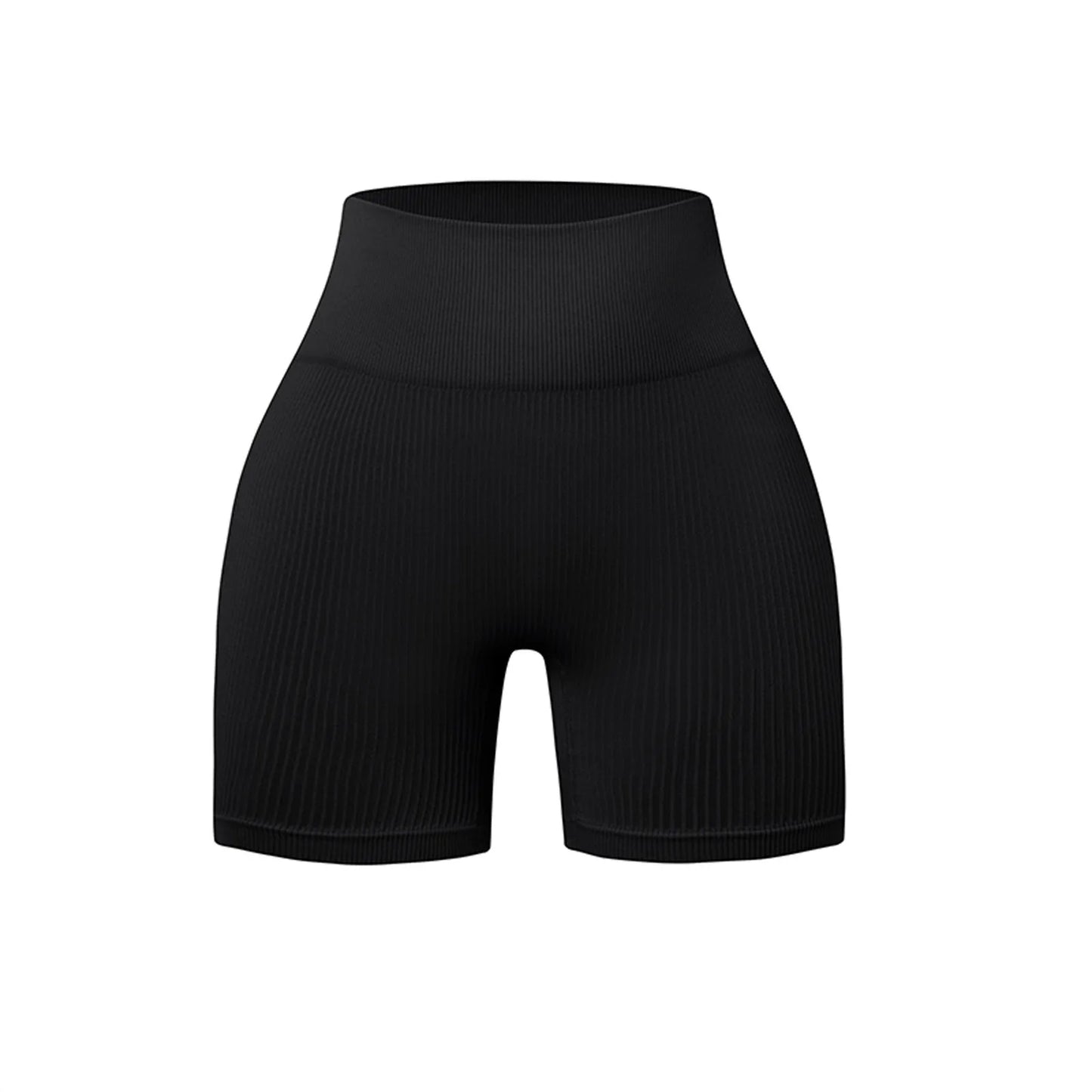 Women's Summer Loose Solid Color Yoga Pants Comfy Workout Pants Slim Female High Elastic Waist Skinny Yoga Running Sporty Shorts