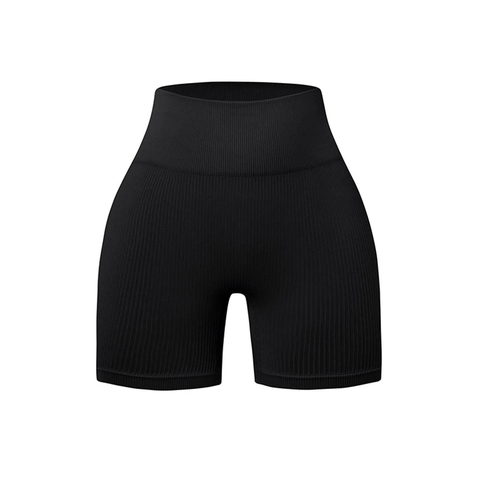 Women's Summer Loose Solid Color Yoga Pants Comfy Workout Pants Slim Female High Elastic Waist Skinny Yoga Running Sporty Shorts