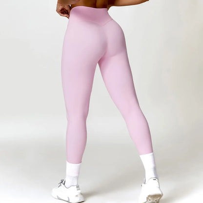 Women Yoga Pants Seamless Sports Gym Workout Clothes Stretchy High Waist Athletic Tights Fitness Leggings Activewear Leggings