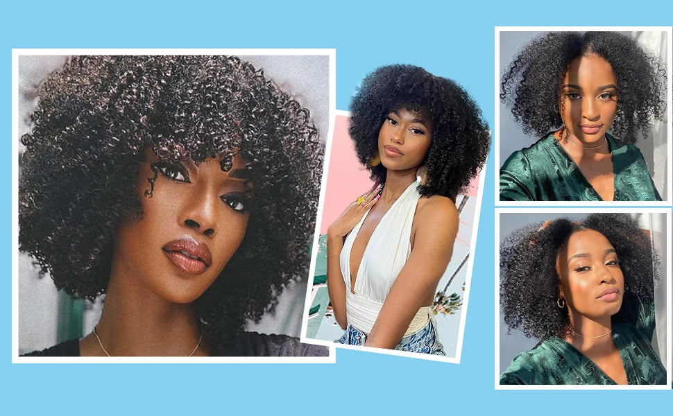 Brazilian Afro Kinky Curly Human Hair Bundles 4b 4c Afro kinky Bulk Human Hair Weave Bundle Deal Hair Extensions Wholesale