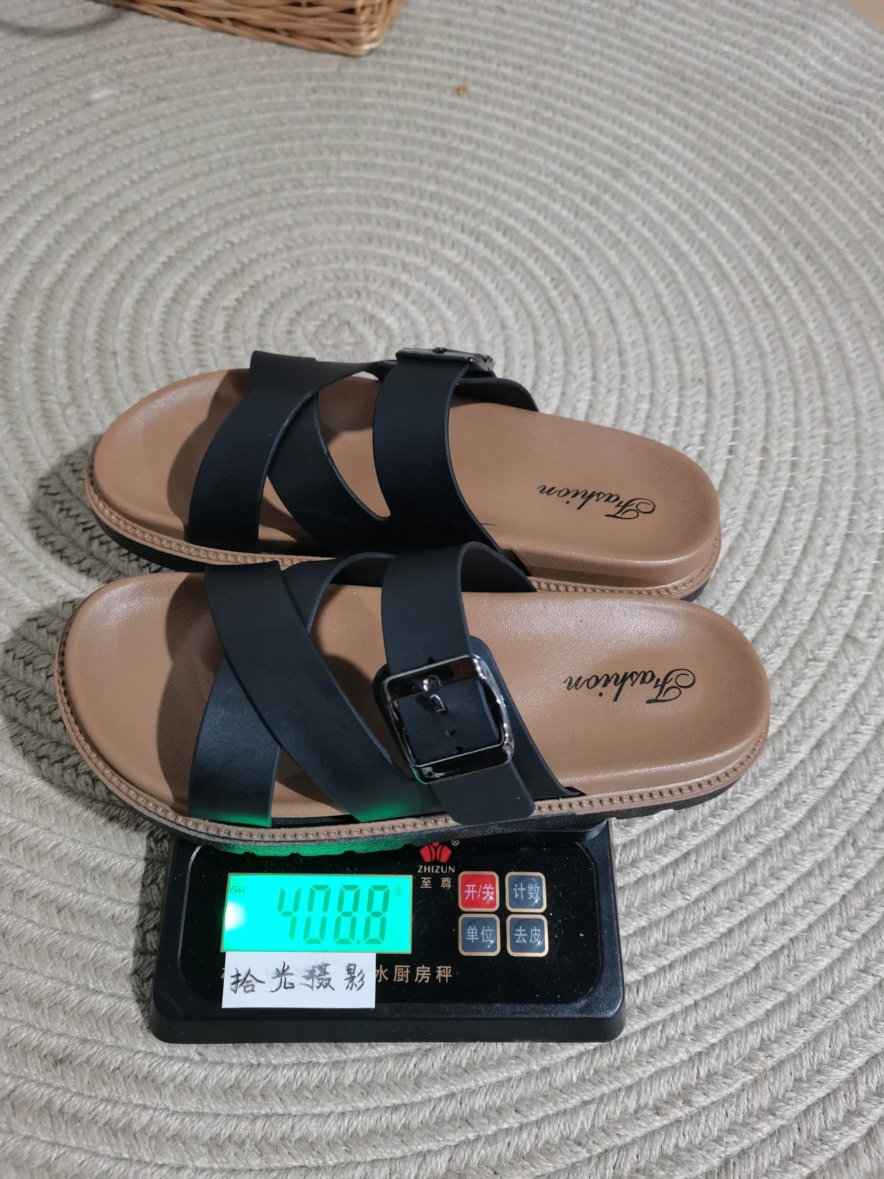 Shoes for Women 2025 Trendy Summer Women's Slippers Sexy Open Toe Broadband Slip-on Thick-soled Shoes Casual Flat Slippers