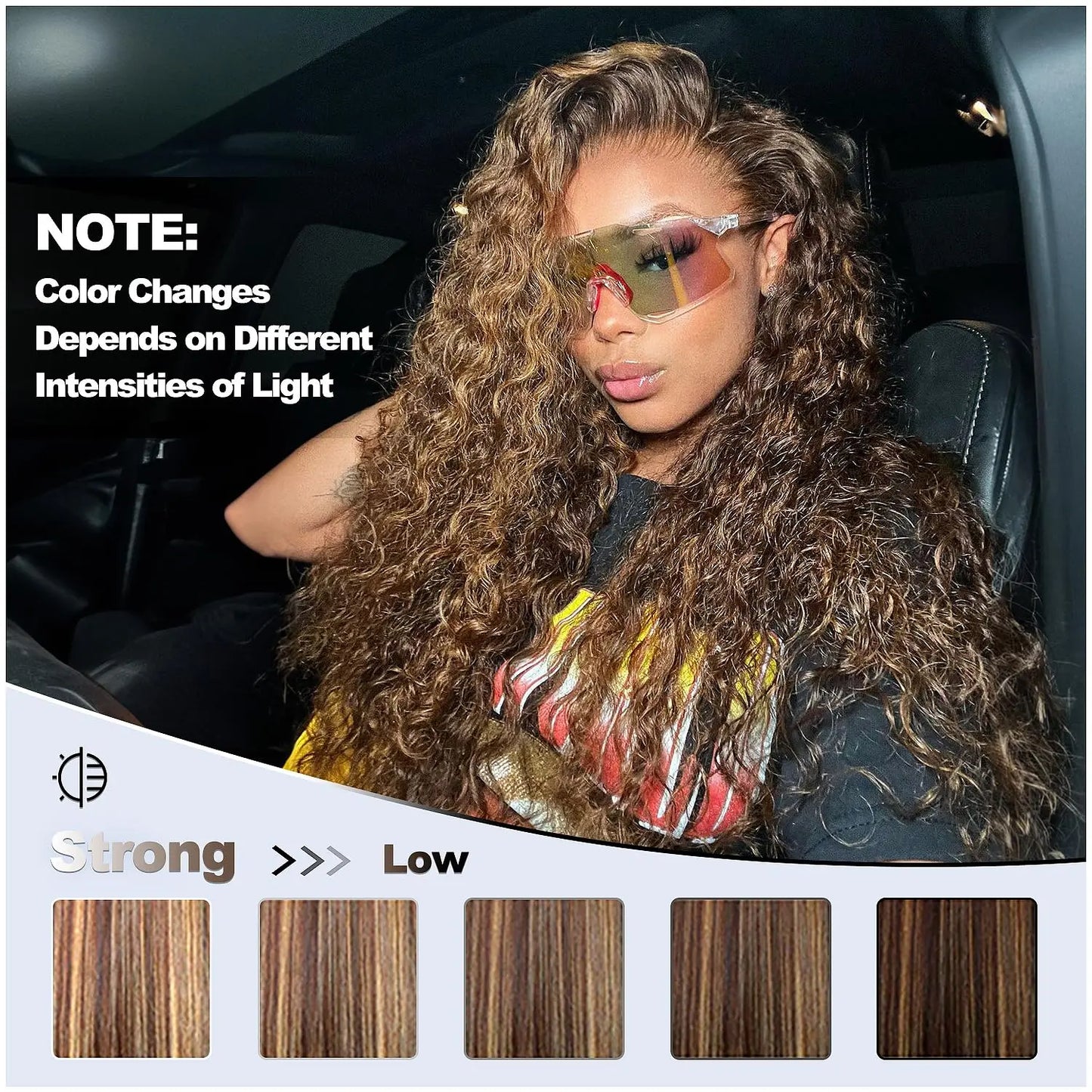 4/27 Bundles Brazilian Hair Bundles Highlight Honey Blonde Human Hair Bundle Weave Double Weft Deep Wave Virgin Hair Weaves