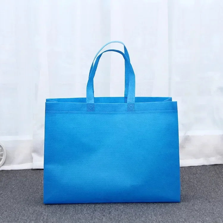 Women Foldable Shopping Bag Reusable Eco Large Handbag Fabric Non-woven Shoulder Bags Tote Grocery Tote Bags Pouch