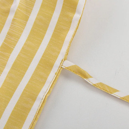 Women's Dress Sets Autumn New Striped Long-sleeved Loose Lace-up Top High-waisted Trousers Fashion Casual Suit for Women