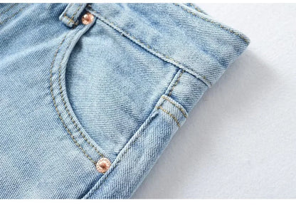 MiuKoMiYa Long Denim Skirts For Women Maxi Spring 2025 Black Front Slit Jean Skirts Womens Long Streetwear Blue Skirt Denim Maxi