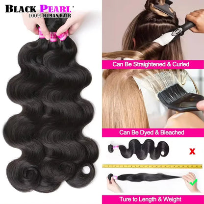 12A Peruvian Hair Weave Bundles Body Wave Unprocessed Virgin Remy Human Hair Bundles Raw Hair Extensions 30 Inches Tissage Weft