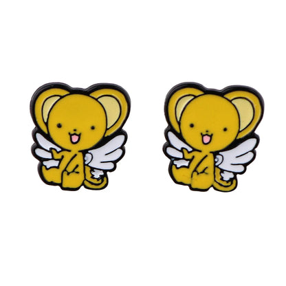 Anime Series Earrings for Women Girls Cartoon Studs Earrings Stainless Steel Ear Pierced Jewelry Accessories Party Gifts