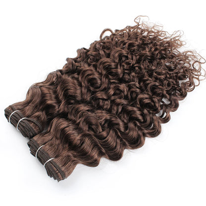 Human Hair Bundles Water Wave#2 #4 Bundles Indian Hair Weave Cruly Bundles Human Hair Extension 10 To 26 Inch