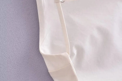 TRAF Women Top 2024 Lace Up Backless Camisole Top Women Cheap clothes Sexy Fashion Tanks & Camis Crop top Women White Black top