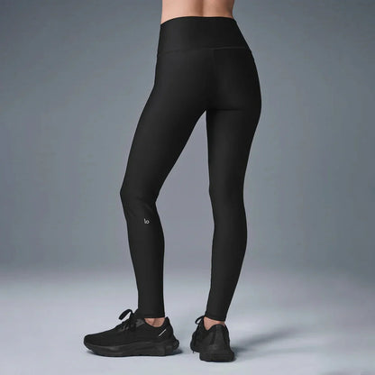 Summer High-Waisted Yoga Pants Stretch Quick-Dry Workout Leggings for Running Cycling Gym Fitness